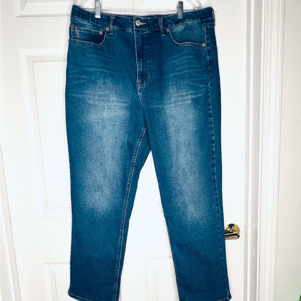 FRYE  16/34 Classic Blue Jeans Stretch Cotton Men’s